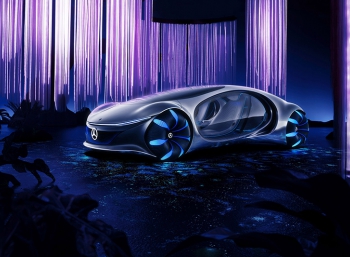 Вдохновленный «Аватаром» концепт Mercedes объединяет человека, машину и природу
